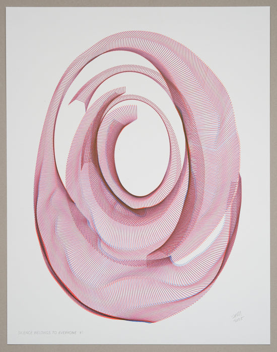 Silence Belongs to Everyone #1 (unframed)