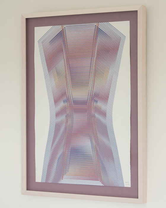 Coarse Graining #2 (framed)