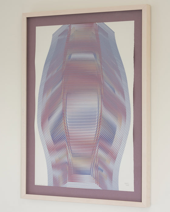 Coarse Graining #4 (framed)