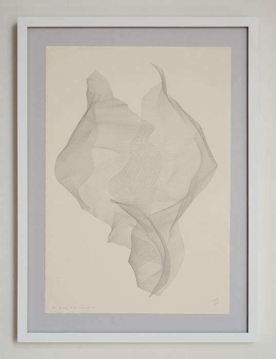 These Are Early Intuitions, To Be Tested #5 (framed)