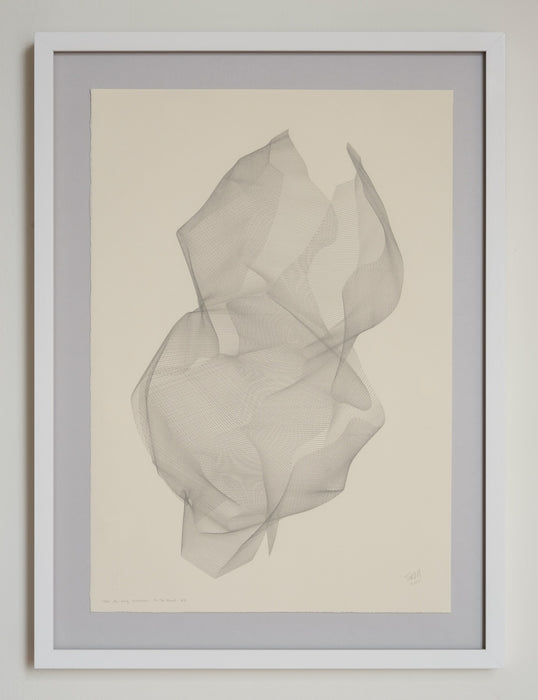 These Are Early Intuitions, To Be Tested #7 (framed)