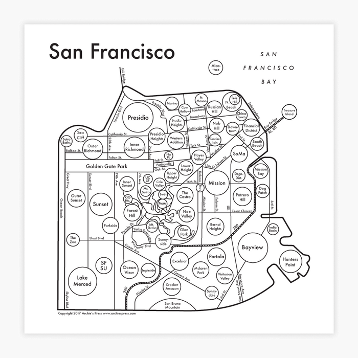 San Francisco Map