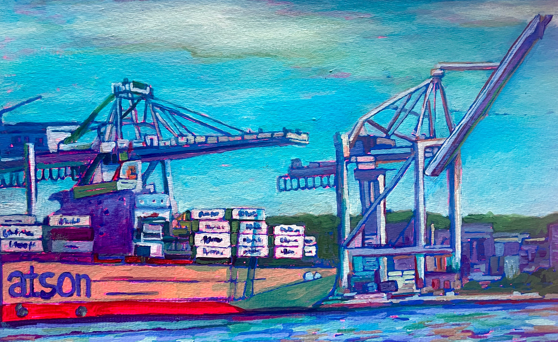 Shipping Cranes in Oakland