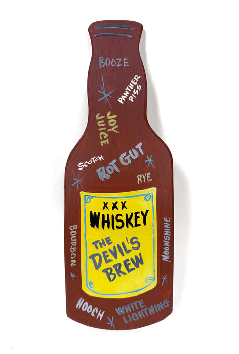 Devil's Brew Whiskey Bottle
