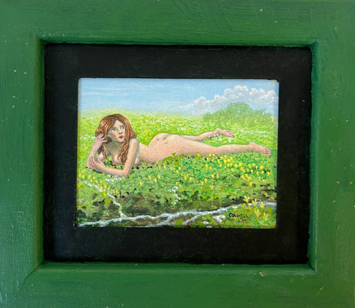 Woman in Clover