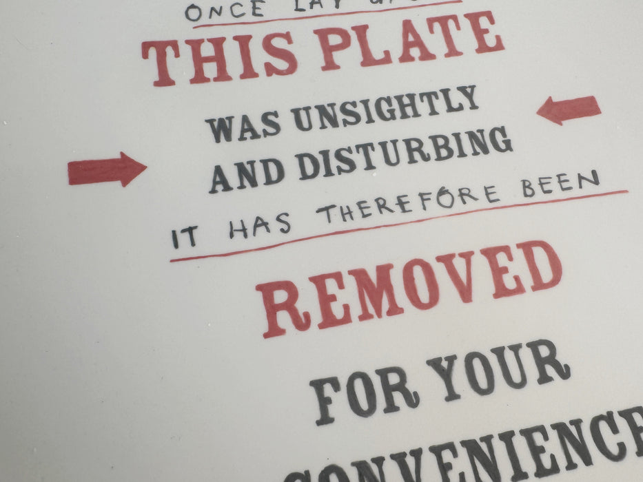 That Which Lay Upon This Plate