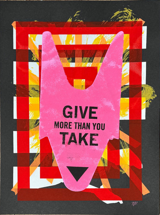 Give More Than You Take