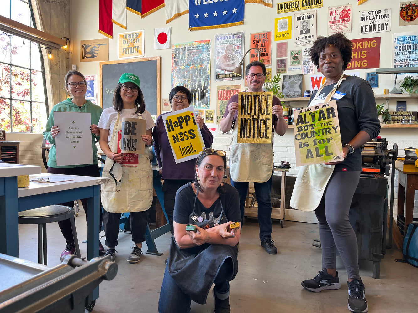 Letterpress Printing Posters - Sunday, October 6th 12-4pm