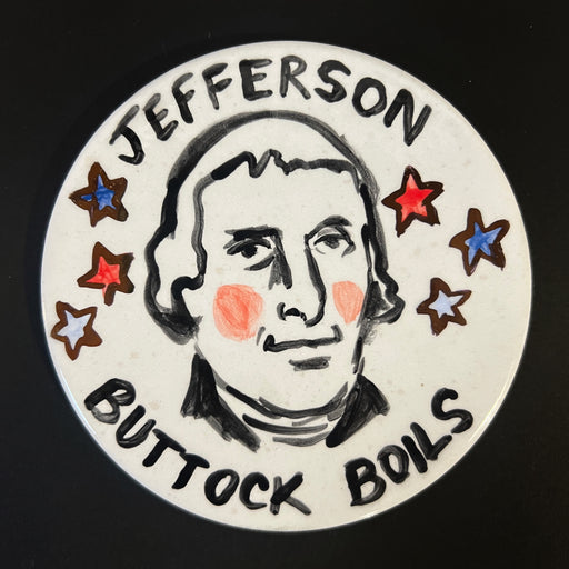 Jefferson Buttock Boils Coaster