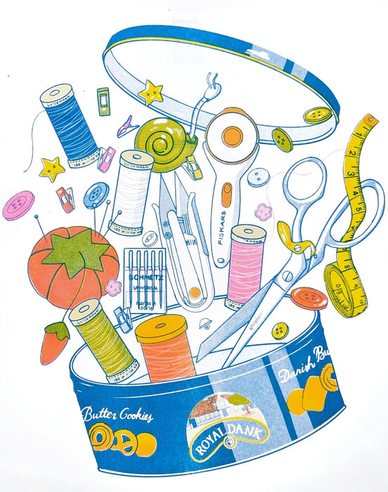 Butter Cookie Sewing Supplies