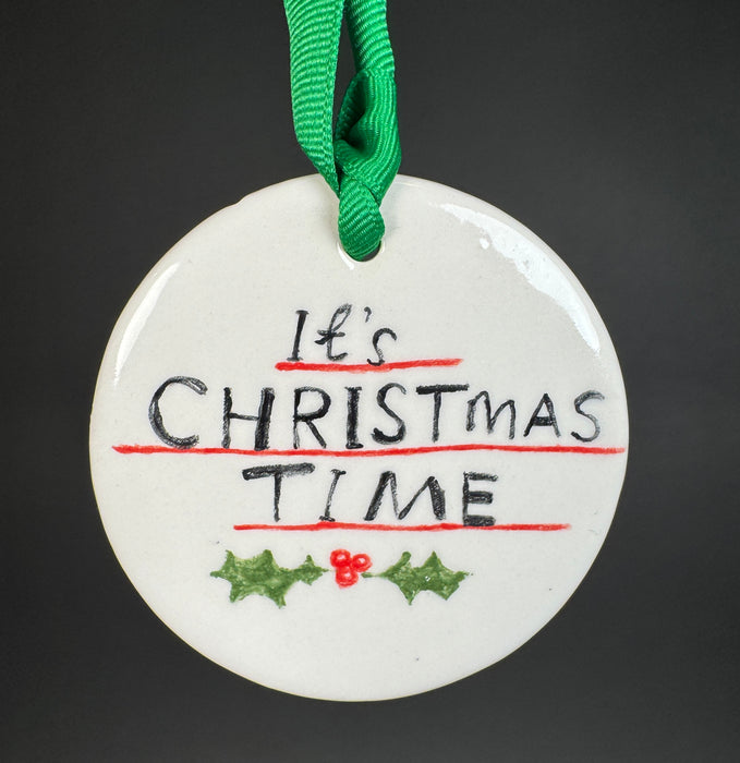 It's Christmastime Let's All Cheer the Fuck Up Ornament