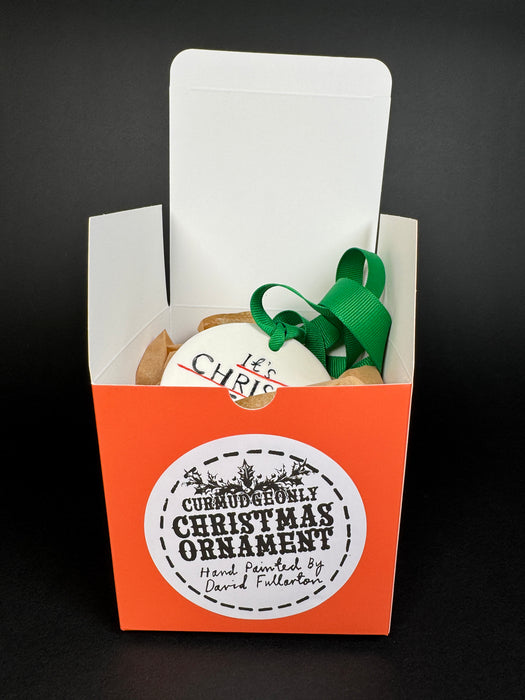 It's Christmastime Let's All Cheer the Fuck Up Ornament