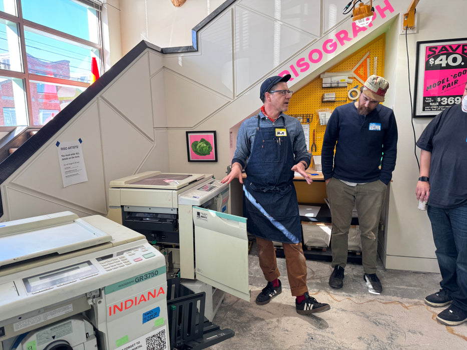 Intro to Risograph Printing  CURRENT MEMBERS ONLY (Wed, May 21, 12-4pm)