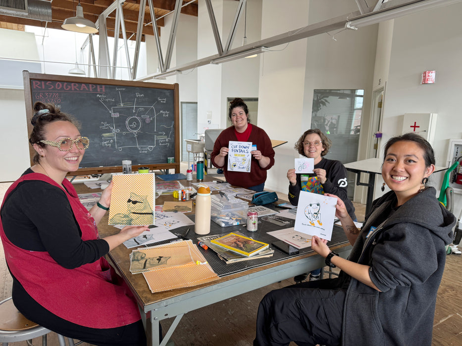 Intro to Risograph Printing  CURRENT MEMBERS ONLY (Wed, May 21, 12-4pm)
