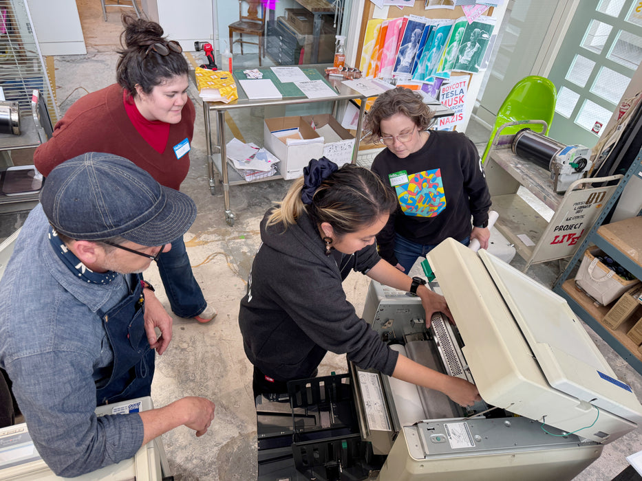 Intro to Risograph Printing  CURRENT MEMBERS ONLY (Wed, May 21, 12-4pm)