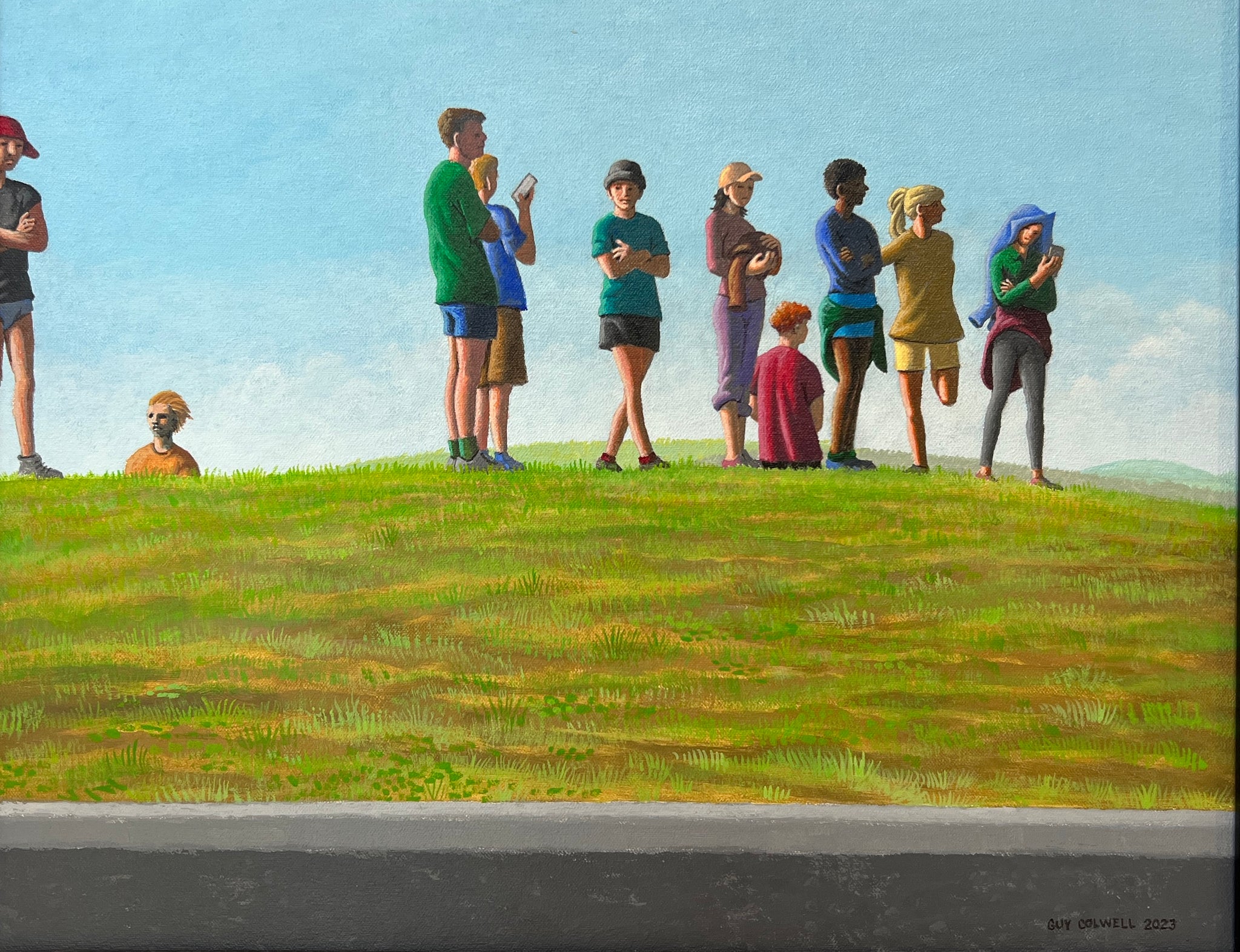 Mostly Real: Paintings by Guy Colwell — The Compound Gallery