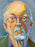 Self Portrait with Loose Brushstrokes
