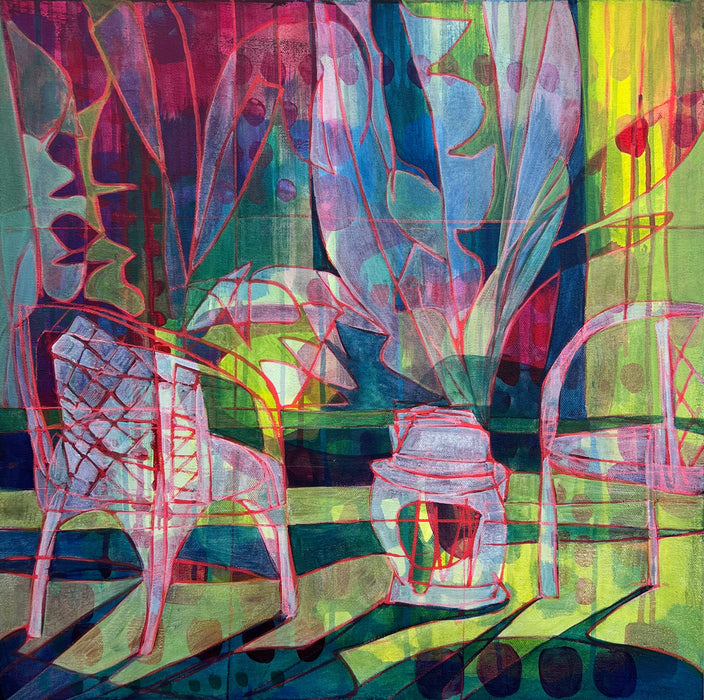 Patio at Amandari #1 (Ubud, Bali)