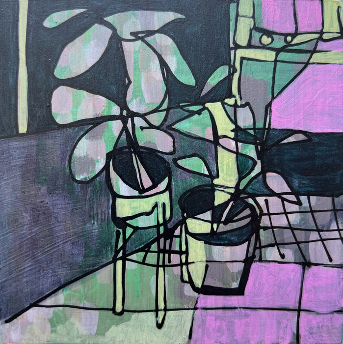 Peet’s Lakeshore Plant Study in Pink #1