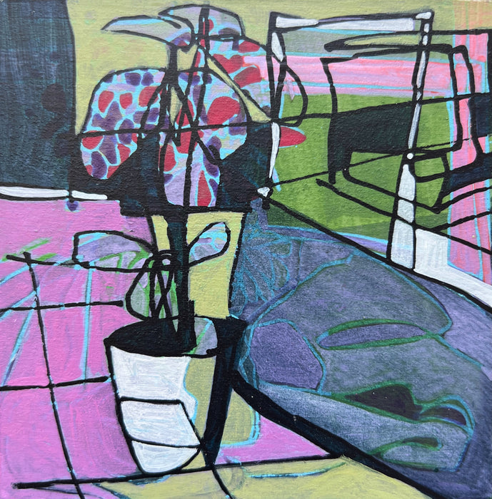 Peet’s Lakeshore Plant Study in Pink #2