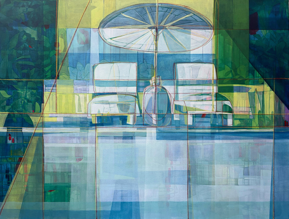 Poolside at the Amandari Bali