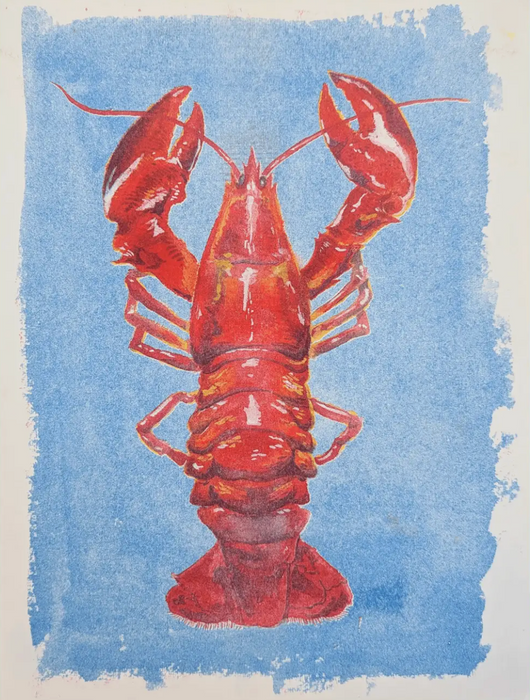 Watercolor Lobster