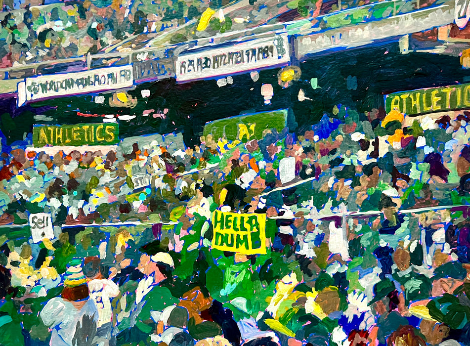 Study of Fans at the Oakland A's Coliseum