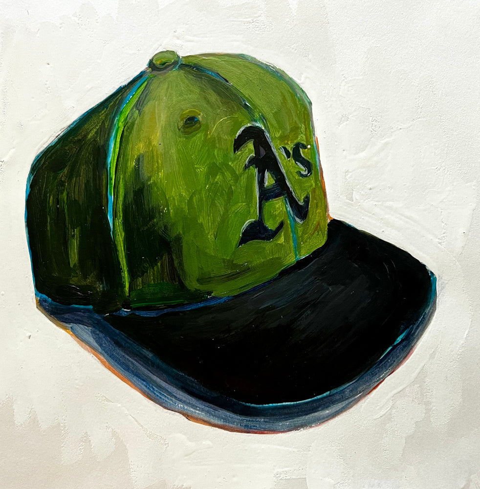 Study of an Oakland A's Hat