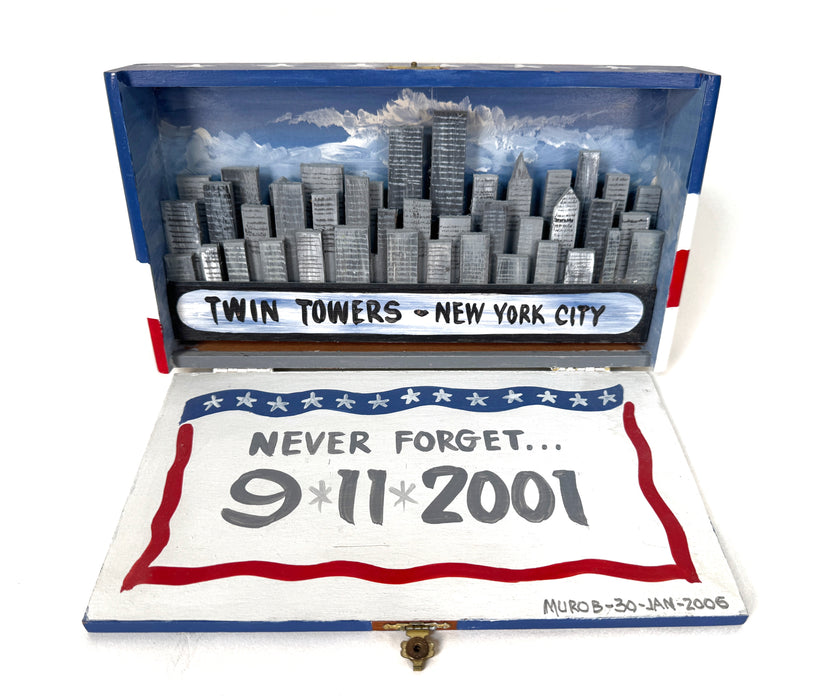 Twin Towers in Cigar Box