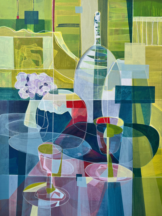 Vases on Table at Balquisse Hotel - Jimbaran, Bali