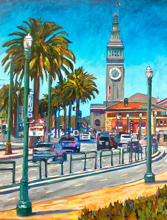 View Down Embarcadero, San Francisco