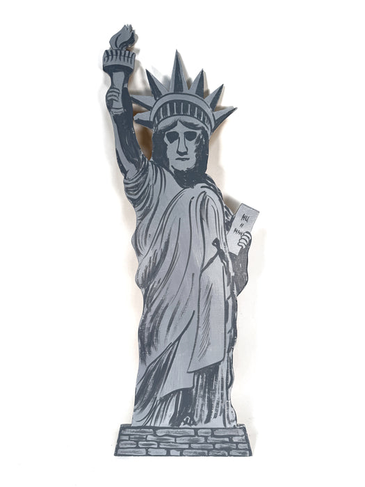 Wood Statue of Liberty