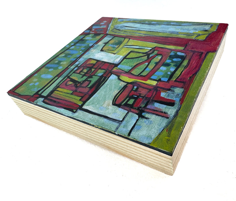 Sitting Room with Painting