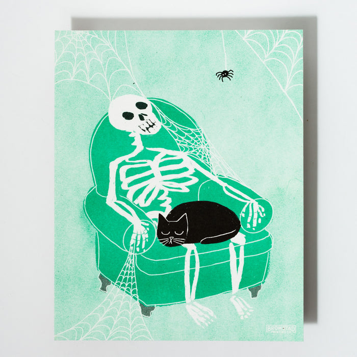 Skeleton Lap Cat