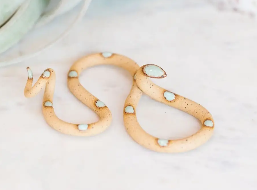 Small Ceramic Snake