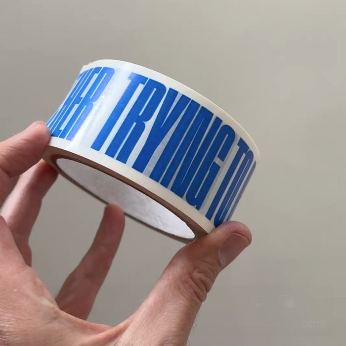 TRYING TO HOLD IT ALL TOGETHER