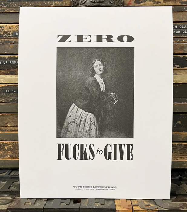Zero Fucks To Give