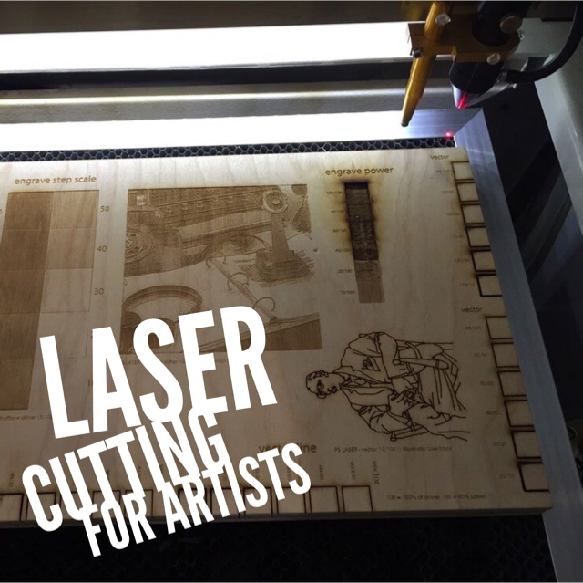 Laser Cutting Workshop, Saturday June 16th 12pm-4:30pm