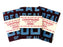 Compound Gallery 15 year anniversary bandana (Mottled Merlot-Indigo Overdye Edition)