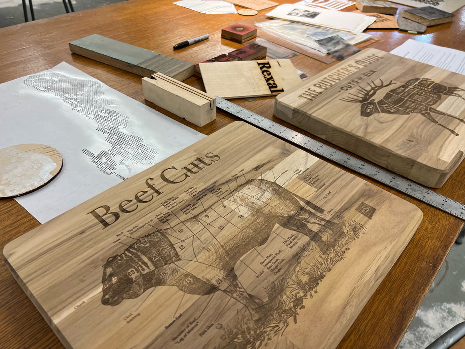Laser Cutting Workshop, Sunday, May 25th 1-4pm