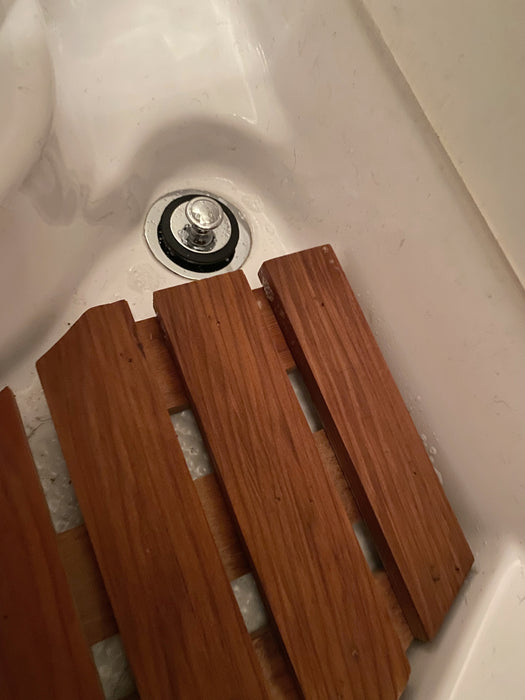Redwood bathroom insert for Roadtrek